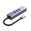 Unitek uHUB Q4+ 4-in-1 USB-C Ethernet Hub
