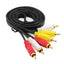Sapphire 3RCA male to 3RCA male cable 3mtr