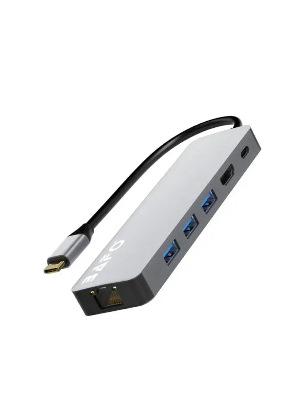 Type-C to 2*USB3.0+RJ45 (1000M)+HDMI+PD docking Secondary image