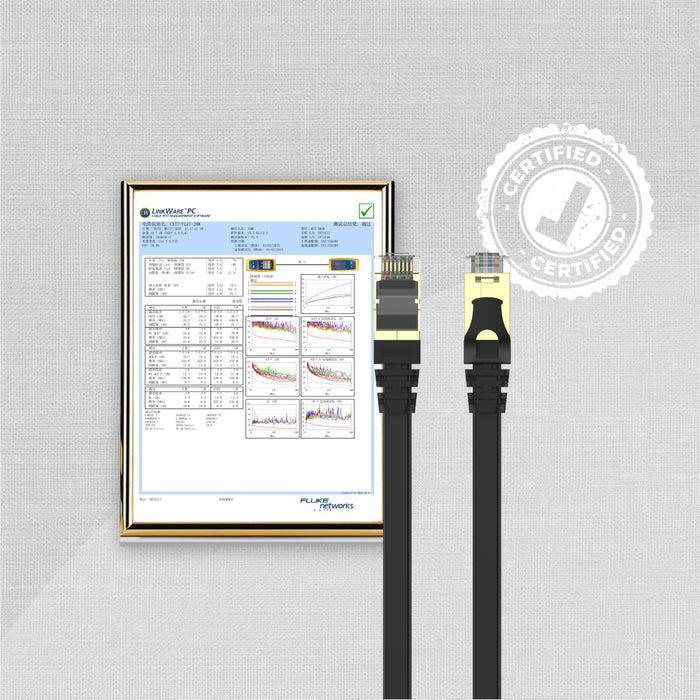 Unitek Cat7 SSTP RJ45 Flat Ethernet Cable 20M
