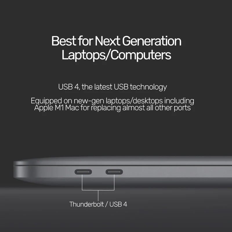 Unitek USB 4 100W PD Fast Charging Cable with 8K@60Hz and 40Gbps Secondary image