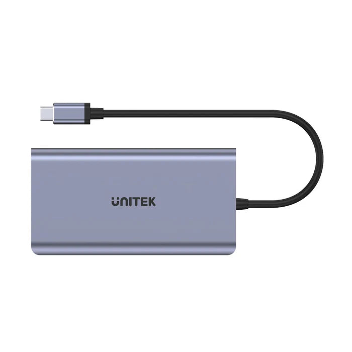 UNITEK USB-C Dual Display Hub with USB 5Gbps and PD 100W Charging