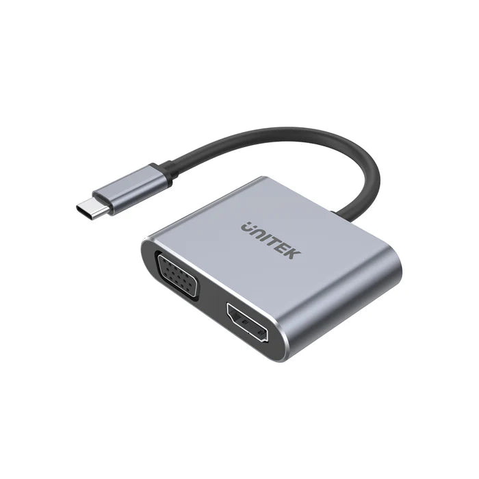 UNITEK 4-in-1 USB-C Hub with MST Dual Display and PD 100W
