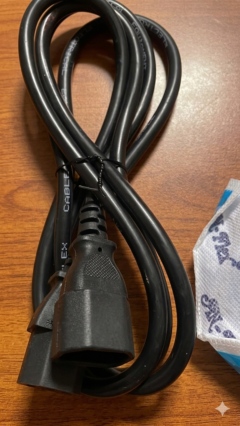 ANFLEX C14 - C15 POWER CORD   1.8mtr