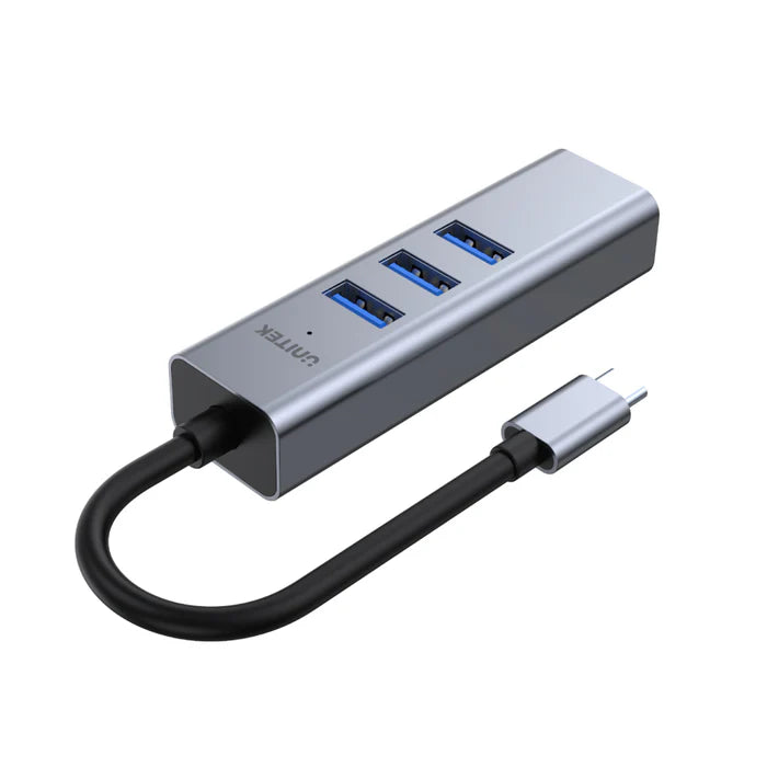 Unitek uHUB Q4+ 4-in-1 USB-C Ethernet Hub