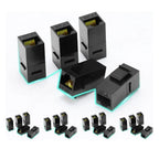 RJ45 COUPLER PANEL MOUNT FEMALE TO FEMALE