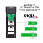 Unitek PCIe/NVMe M.2 SSD Enclosure Lite