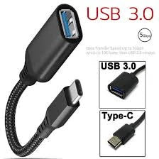 Sapphire USB Type C OTG cable