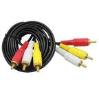 Sapphire 3RCA male to 3RCA male cable 1.5mtr