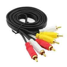 Sapphire 3RCA male to 3RCA male cable 3mtr Main image