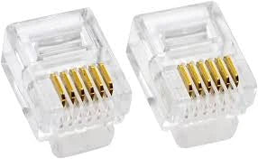 Sapphire Rj11 conn 6p6c 20pcs