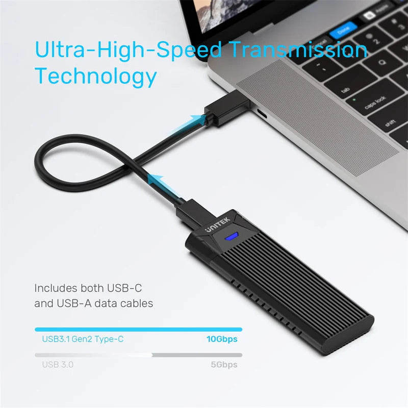 Unitek PCIe/NVMe M.2 SSD Enclosure Lite
