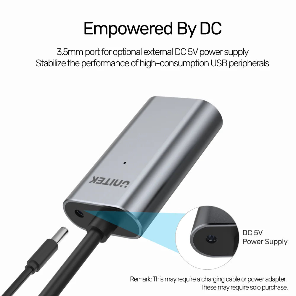 Unitek USB-C Active Extension Cable 5mtr