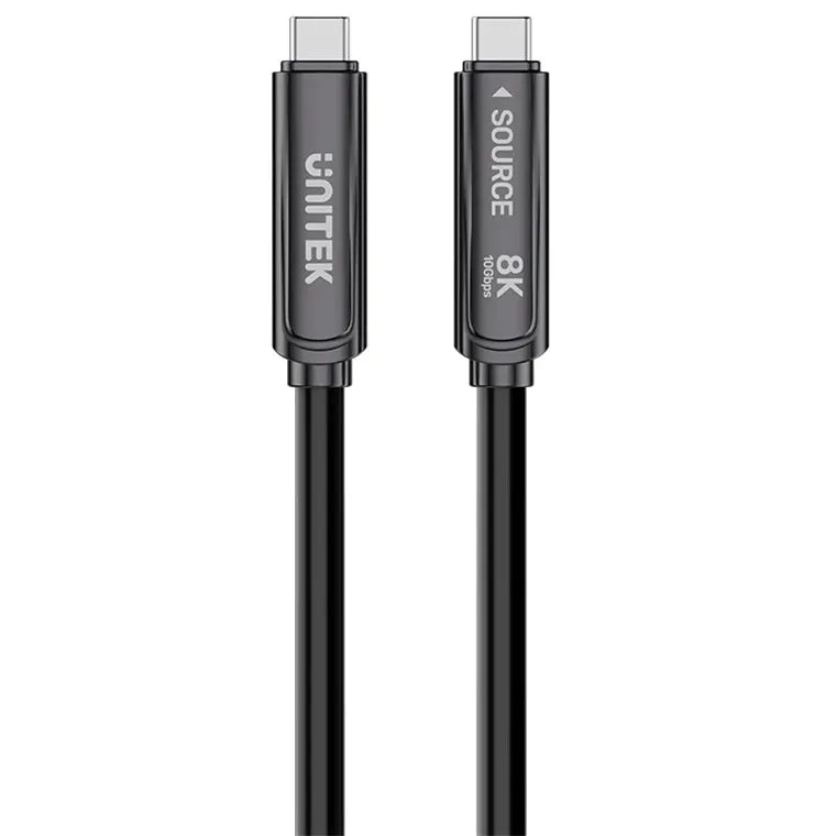 Unitek C14178A-15M 8K Fiber Optic Full-Featured USB-C Cable - 15m Main image