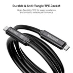 Unitek C14178A-5M 8K Fiber Optic Full-Featured USB-C Cable - 5m
