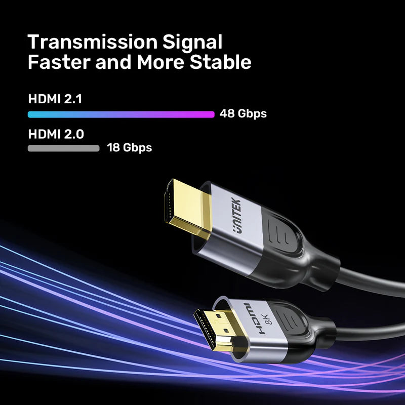 Unitek 8K HDMI 2.1v Cable 3mtr