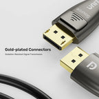 8K DisplayPort 1.4 Fiber Optic Cable - 10mtr