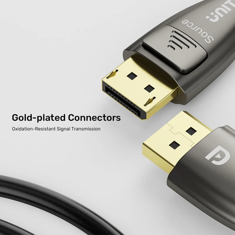 8K DisplayPort 1.4 Fiber Optic Cable - 10mtr