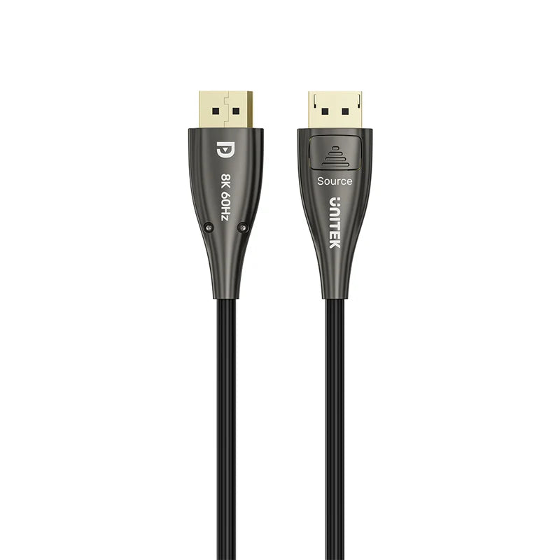 8K DisplayPort 1.4 Fiber Optic Cable - 10mtr