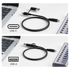 Unitek USB 3.0v hub 10-in-1 with Individual Switches