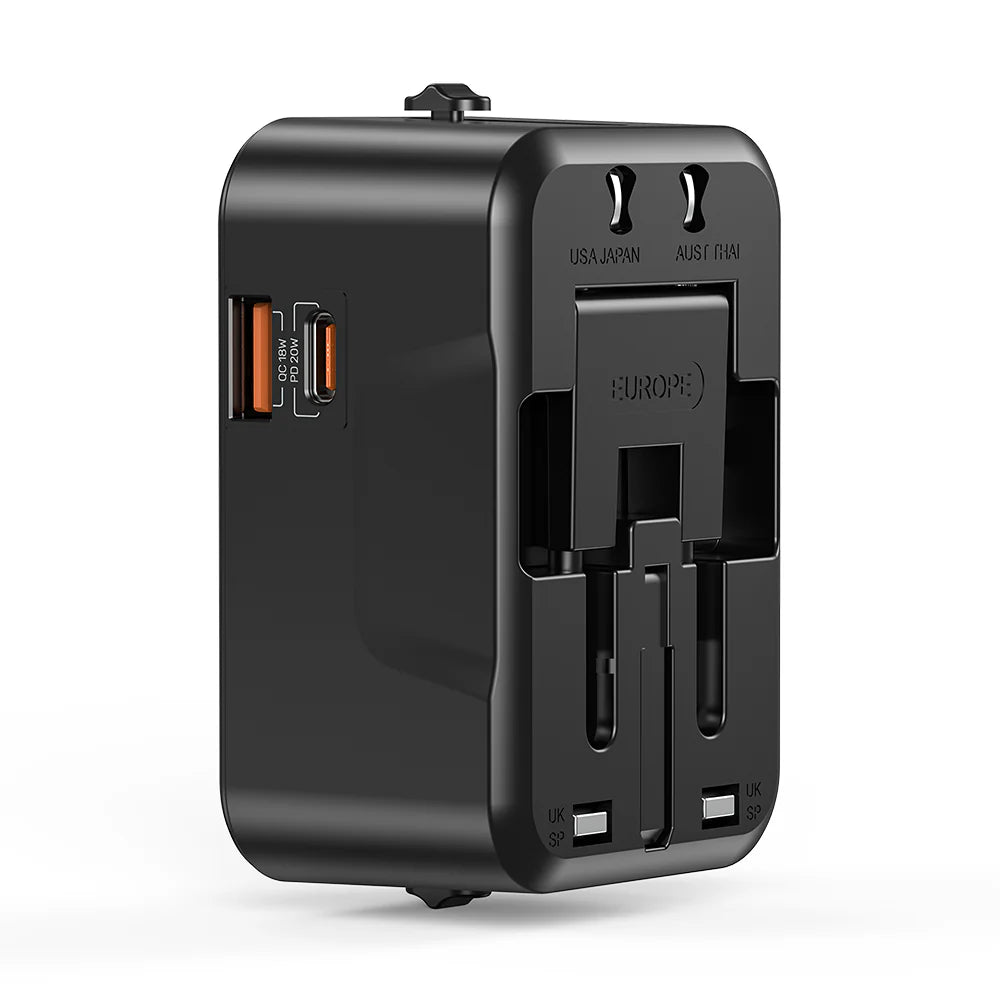 Unitek 20W Universal Travel Adapter