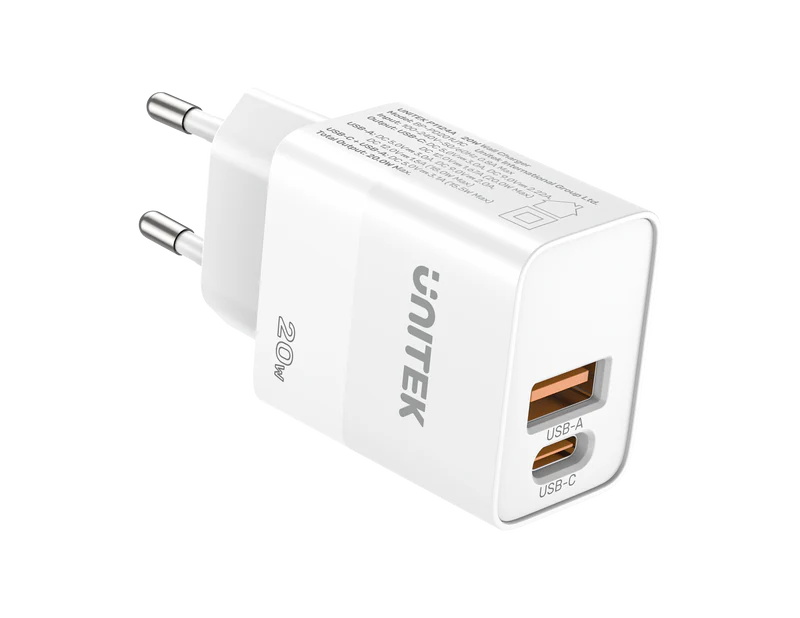 Unitek 20W Dual port wall charger