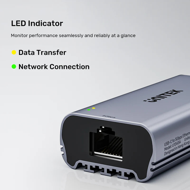 USB-C to 5Gbps Ethernet Adapter