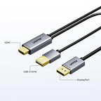 Unitek HDMI to DisplayPort 4K Cable 1.8M