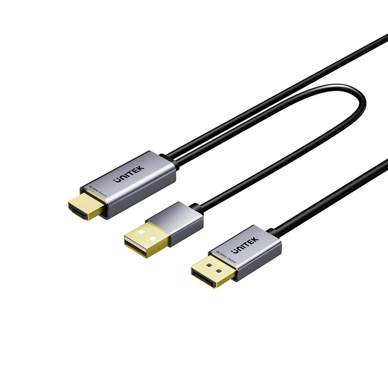 Unitek HDMI to DisplayPort 4K Cable 1.8M Main image