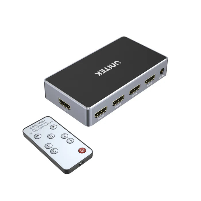 UNITEK 4K HDMI Switch 5 In 1 Out Main image
