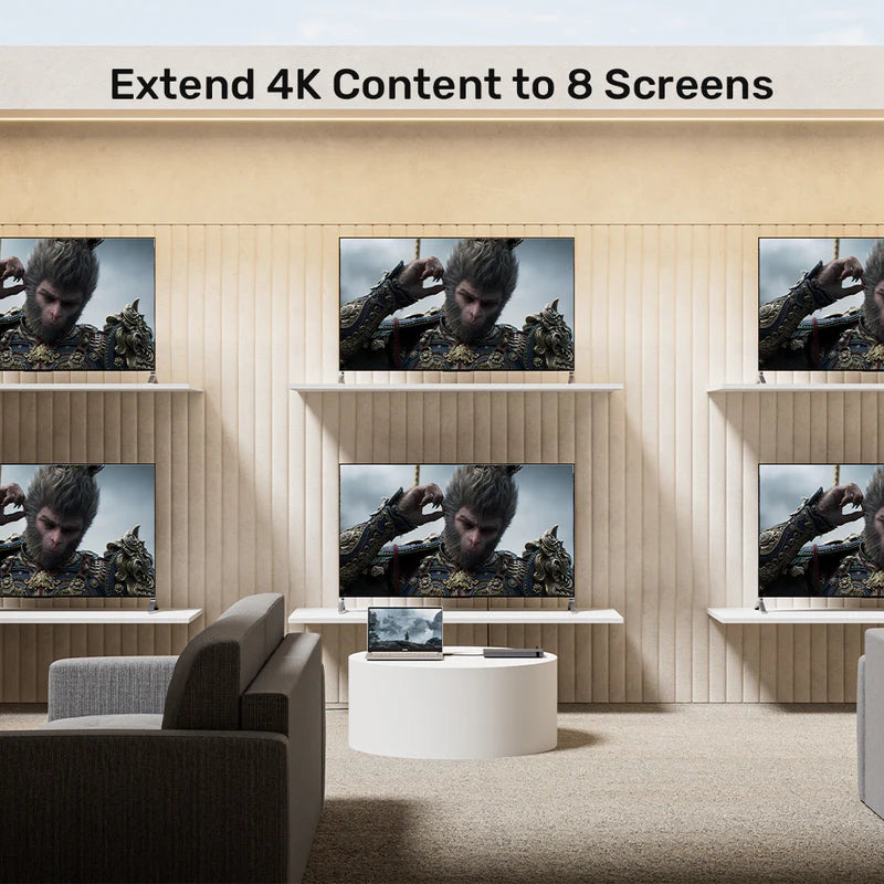 Unitek 4K HDMI Splitter 1 In 8 Out Secondary image
