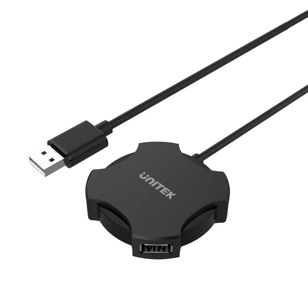 Unitek USB 2.0v 4port USB hub with 1.2mtr cable