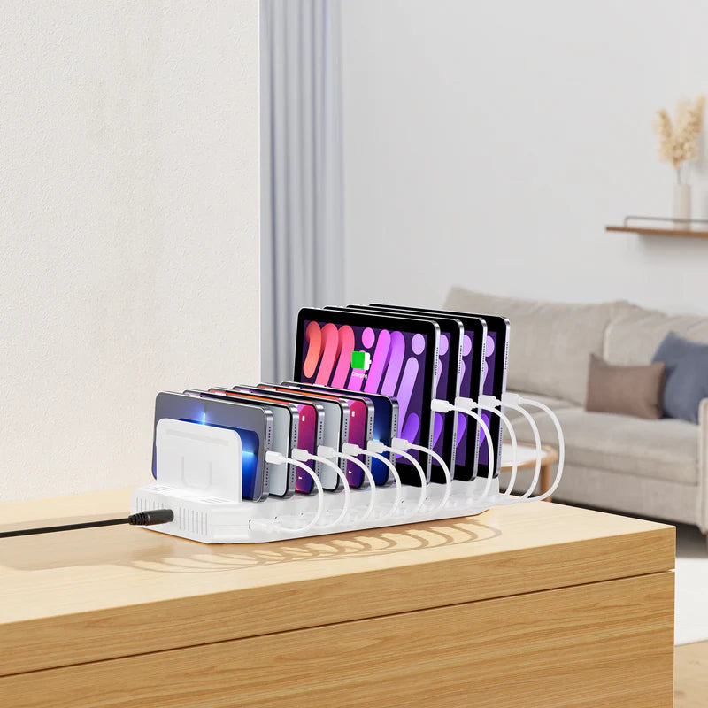 Unitek 60W 10 Port USB Charging Station