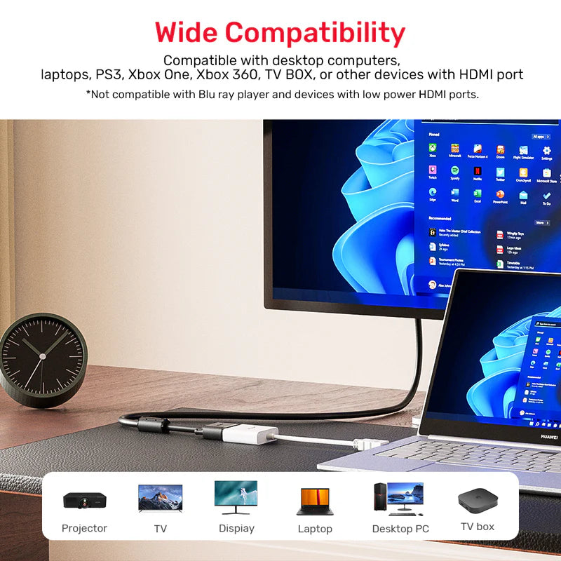 Unitek HDMI to VGA Adapter without Audio