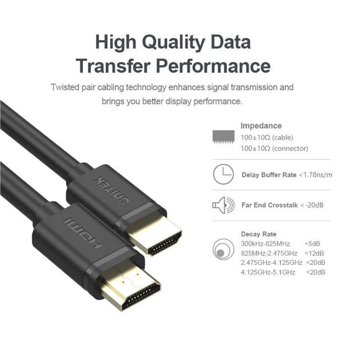 Unitek HDMI cable 3MTR