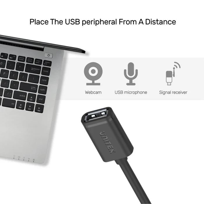 Unitek USB 2.0 Extension Cable 2mtr
