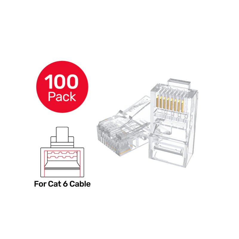 Unitek Cat 6 RJ45 Modular Plugs